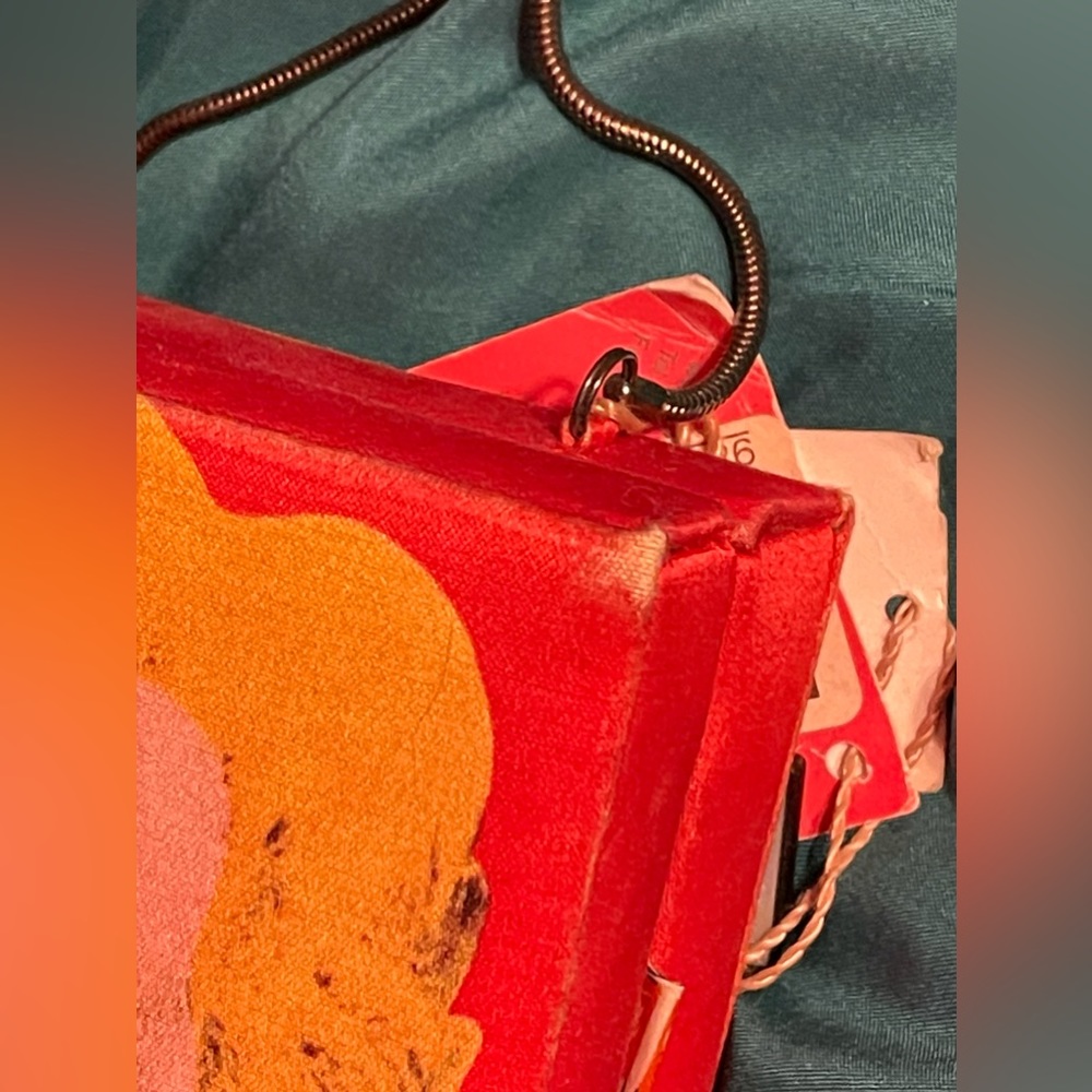 Collectible Philip Treacy Marilyn Monroe Andy Warhol Box Bag - Picture 7 of 9